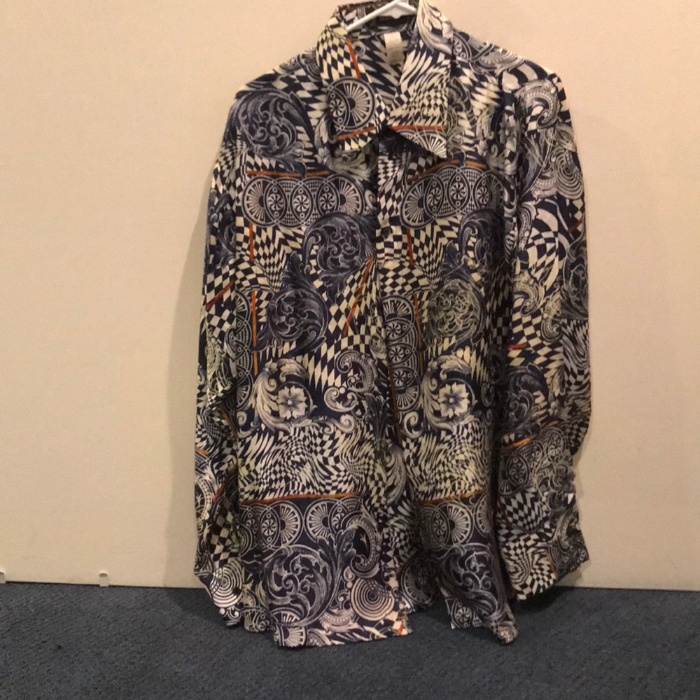 Versace mens dress shirt